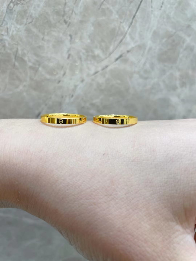 Buy 24 Karat Gold Ring Online In India - Etsy India