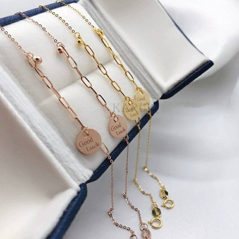Gold Beads + Heart Charm Bracelet | Charm Bracelet | Heart Bracelet | Louis  and Finn