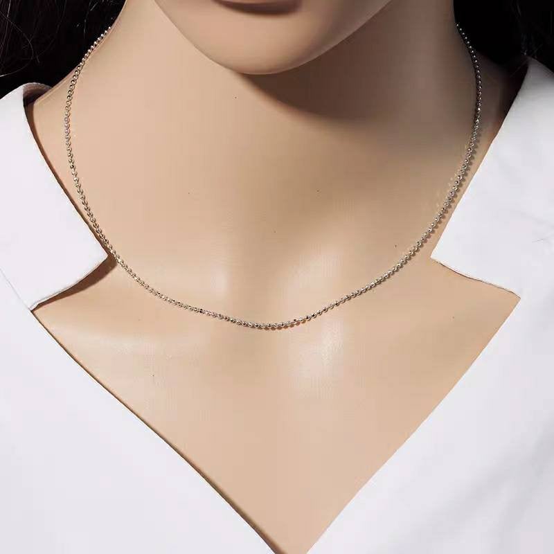 14K Gold Beaded Necklace, Satellite Chain Necklace, Dorica Beads, Dainty  Jewelry, Minimalist Layering, Gift for Her, Mothers Day - Etsy Hong Kong