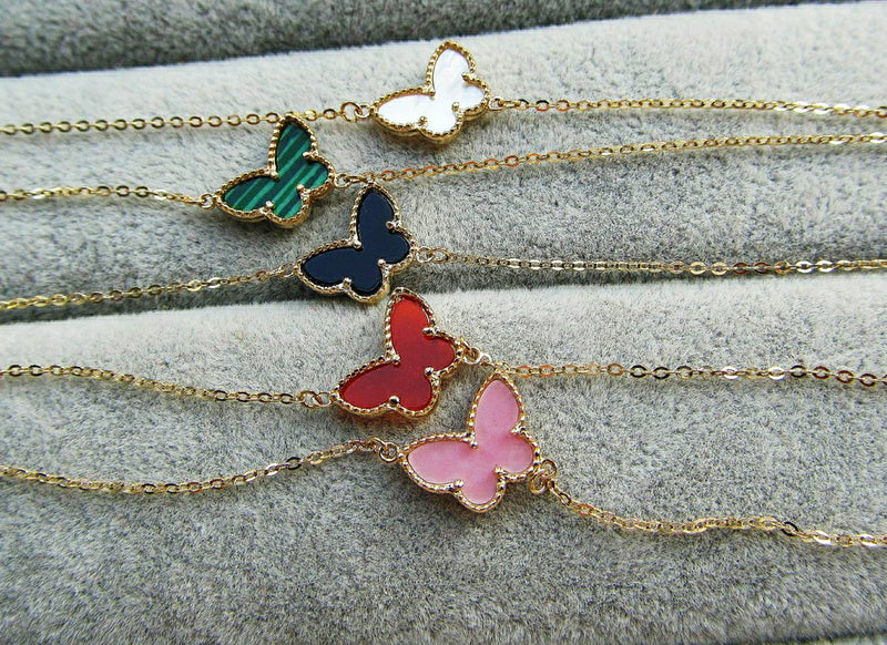 Butterfly 🦋 Silver Chain Bracelet | Inspire Me Shop