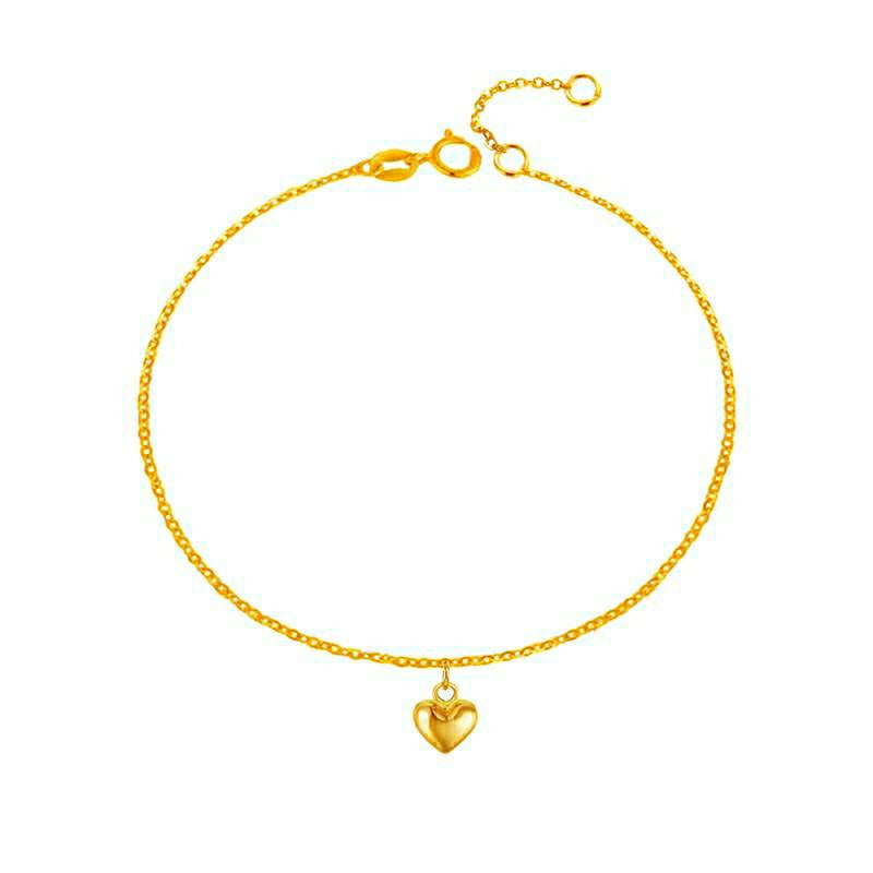 LOUIS VUITTON Cheville Anklet Bracelet 18K Yellow Gold 750 90185857
